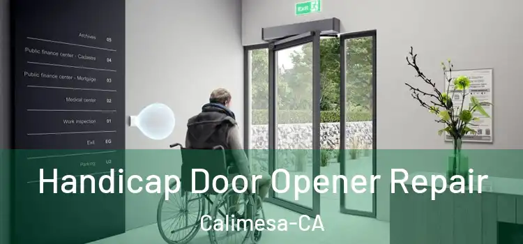  Handicap Door Opener Repair Calimesa-CA